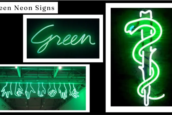 Green Neon Sign Ideas