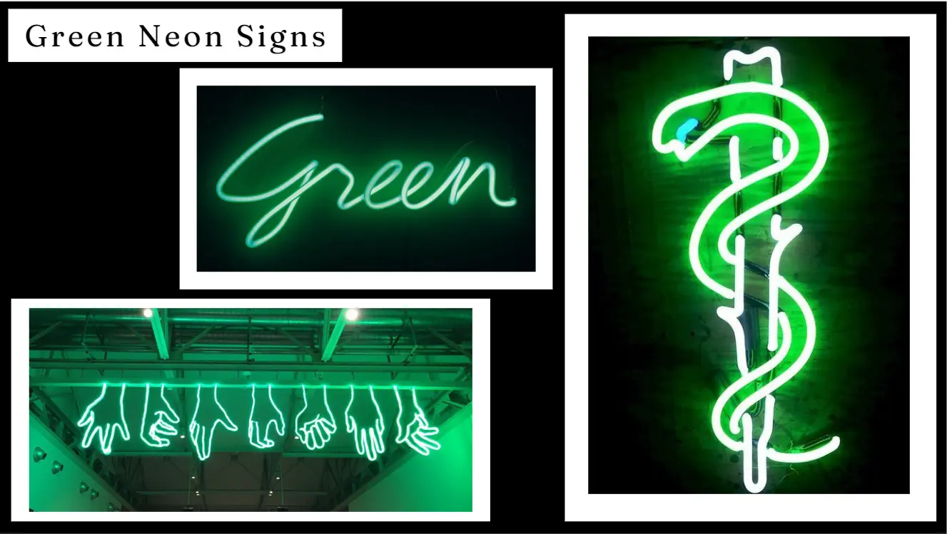 Green Neon Sign Ideas