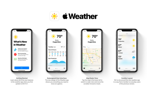 Apple Weather Concept