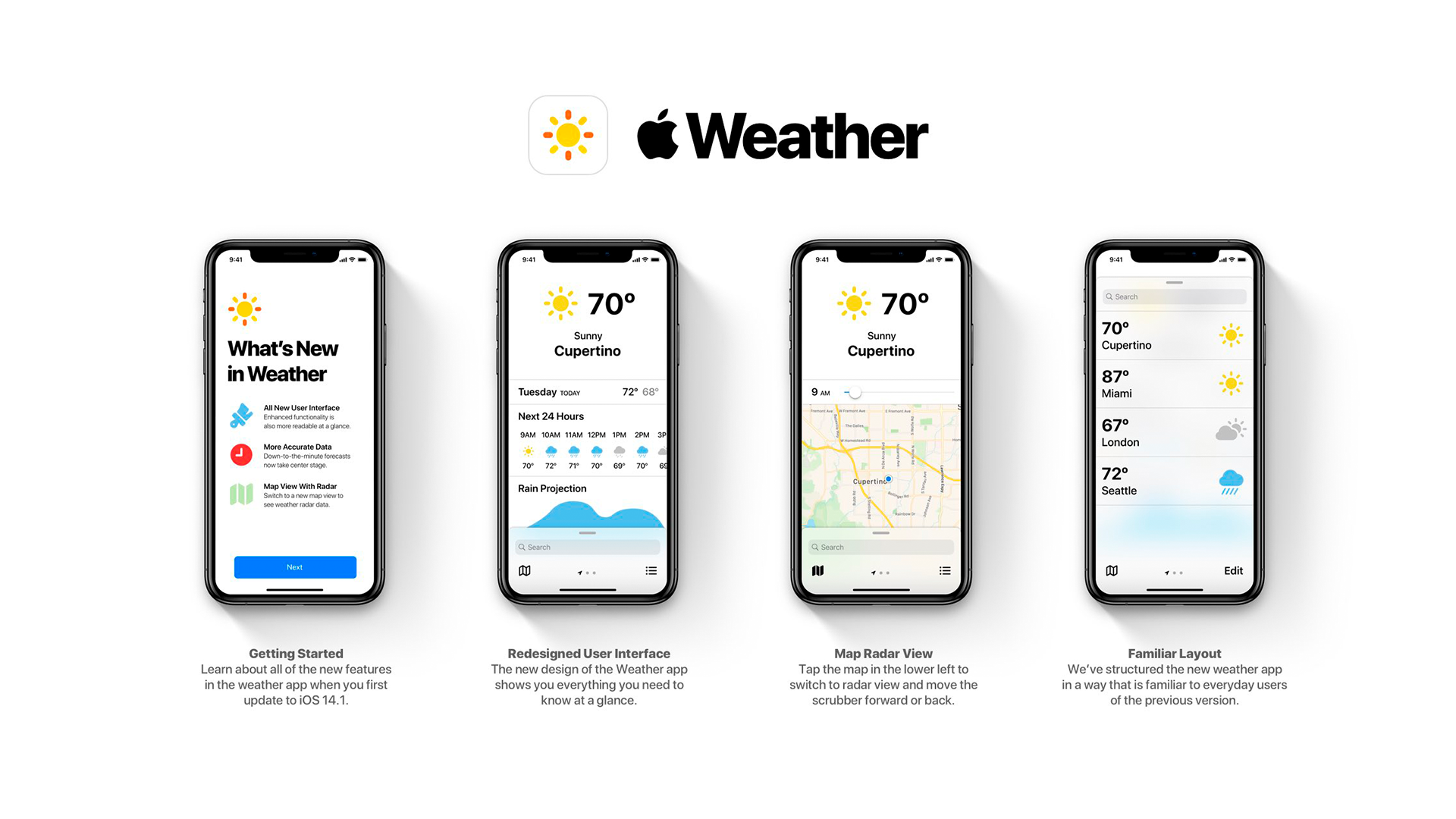 Apple Weather Concept