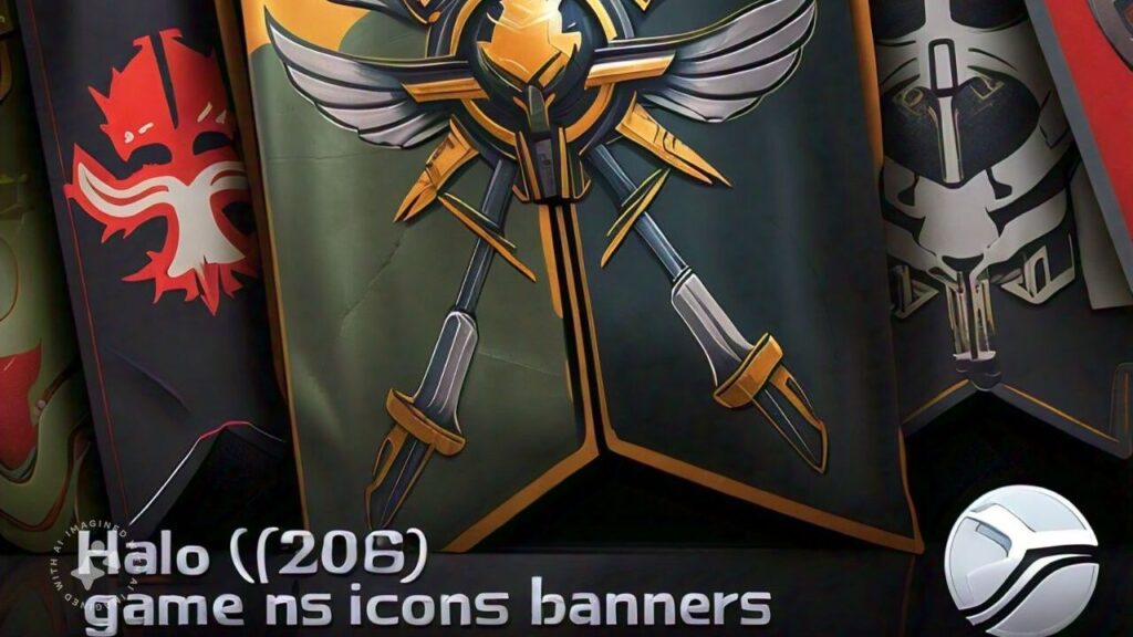 Halo (2003) game icons banners